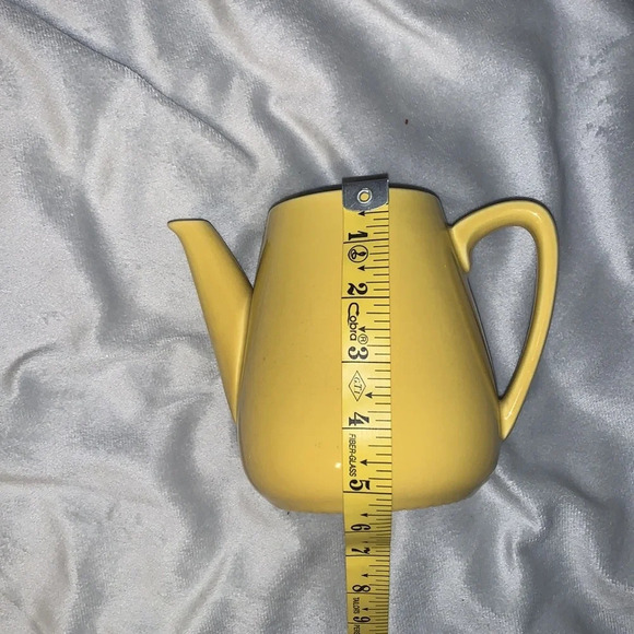 Villeroy and Boch vintage yellow tea pot 4 made in Luxembourg personal coffee - Picture 14 of 15